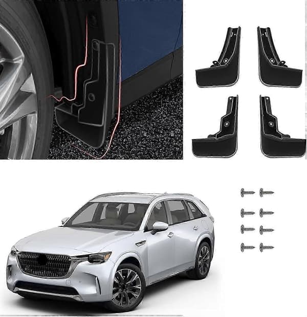 Stænklapper Beskyttelsessæt til Mazda CX-60 2025, 4 Stykker Autodele