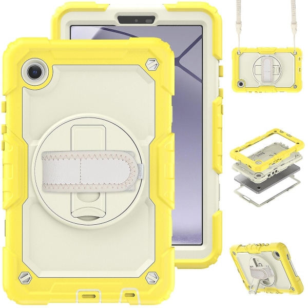 Case som är kompatibelt med Samsung Galaxy Tab A9 Yellow