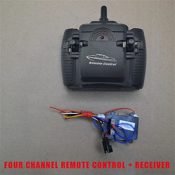 Rc Bådsmodel Boot Kits Aksel+stik+motor+propel+controller+modtager Kit Fk A set