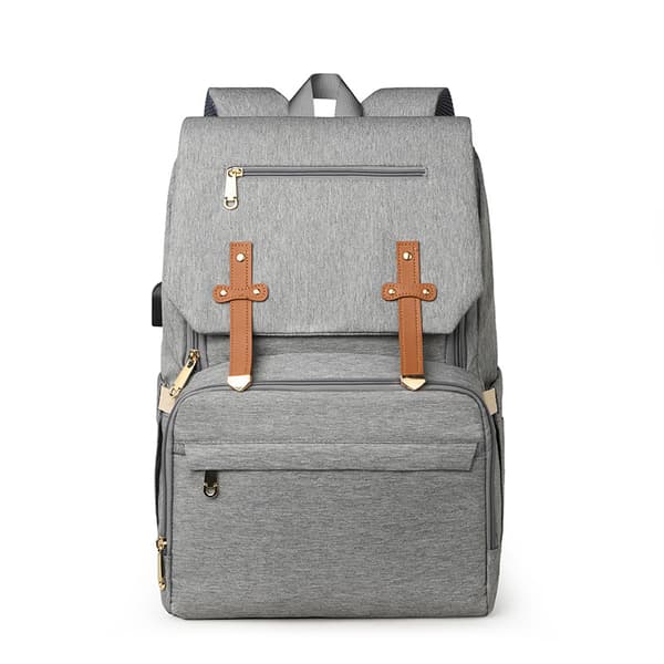 Multifunktionel Pusletaske med Puslebord grey