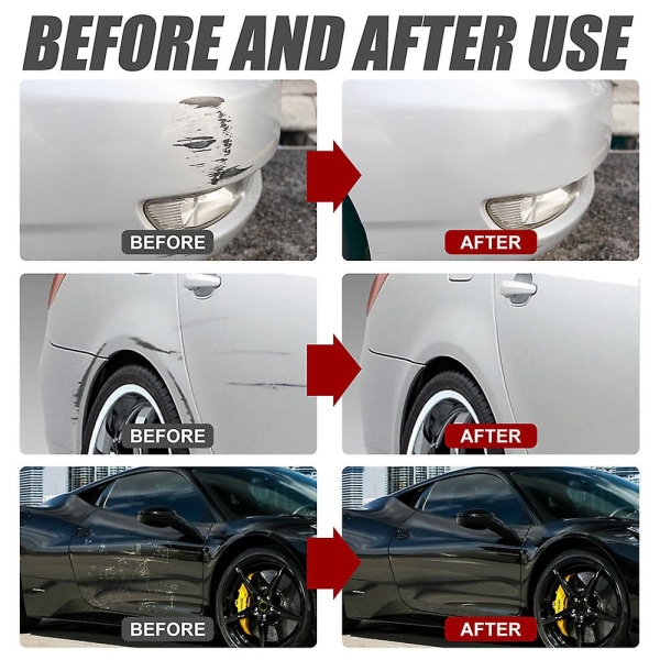 Car Scratch Spray Paint Car Scratch Repair Spray Paint Kiillotusaine Scratch Remover Spray 60ml Black