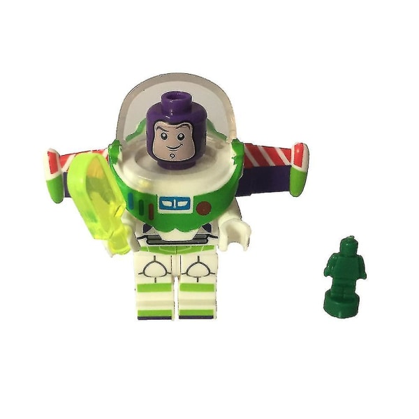 Nytt 8-pack Toy Story-serie Minifigur Byggstenar Kit, Woody Lightyear Mini Actionfigurer Leksaker Fans Presenter För 3 År + Barn Pojkar Flickor