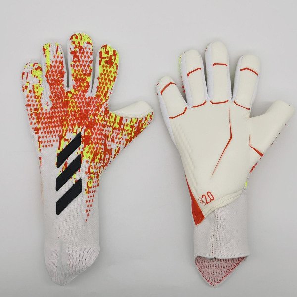 Professional Silicone Rubber Waterproof Non-slip Gloves Latex Adult Children Soccer Goalkeeper Gloves#1