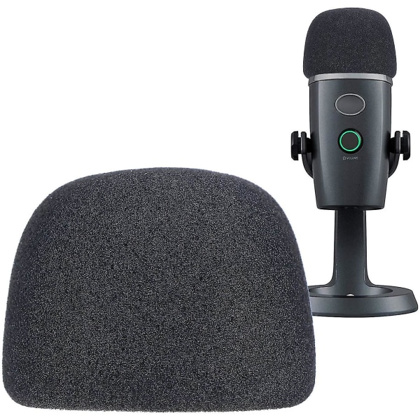 Yeti Nano -mikrofonin vaahtomikrofoni - Tuulen suoja, pop-suodatin, vaahtopäällyste, ammattimainen, suunniteltu Blue Yeti Nano -mikrofonille