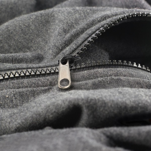Universal lynlås Fix - Reparation erstatning lynlås redningsmiddel - 6 Pack (sort) - Til jakker, tasker, telte og mere