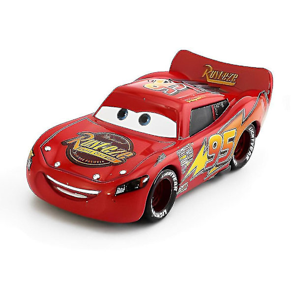 Disney Pixar Cars Mcqueen Täysmittainen 1:55 Valettu Malliauto Leikkikalu Lahja Lapsille [HK] Model 2