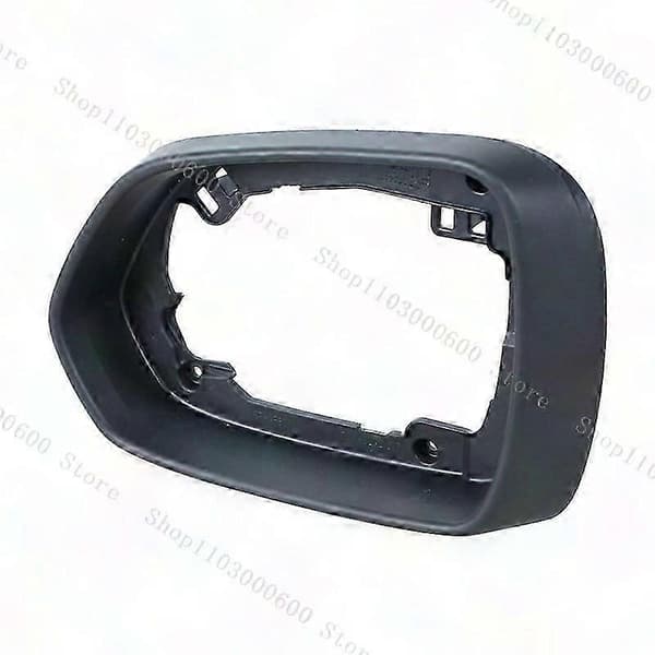 Til MG ZS EV 2017-2023 Sidedørs Sidespejl Ramme Trim Sort Dæksel Left