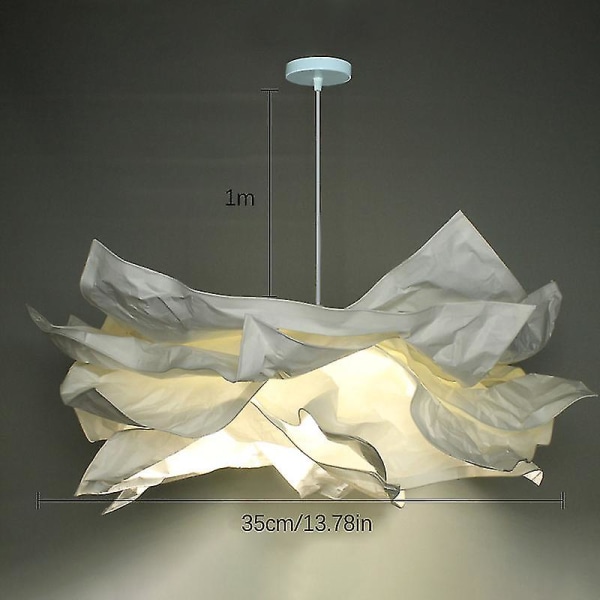 1 stk Kunst DIY Skylampe Skærm Blomst Lys Skærm Loft Lamper Skærm Dekoration
