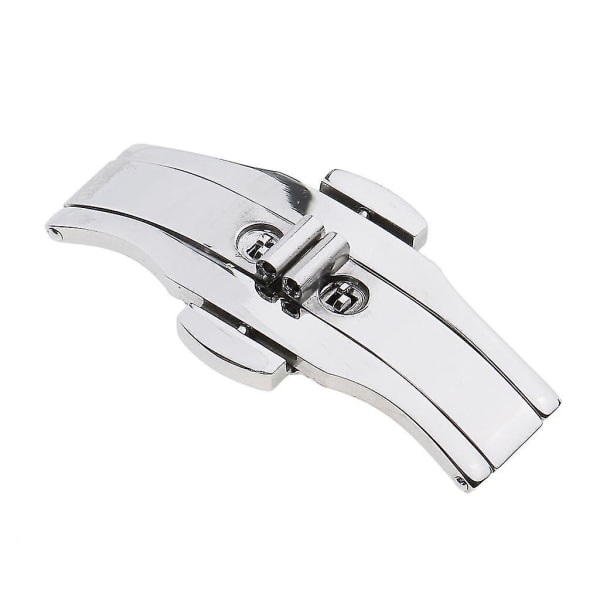 Dobbel trykknapp sommerfugl lås i rustfritt stål - 5x18mm 6x23mm