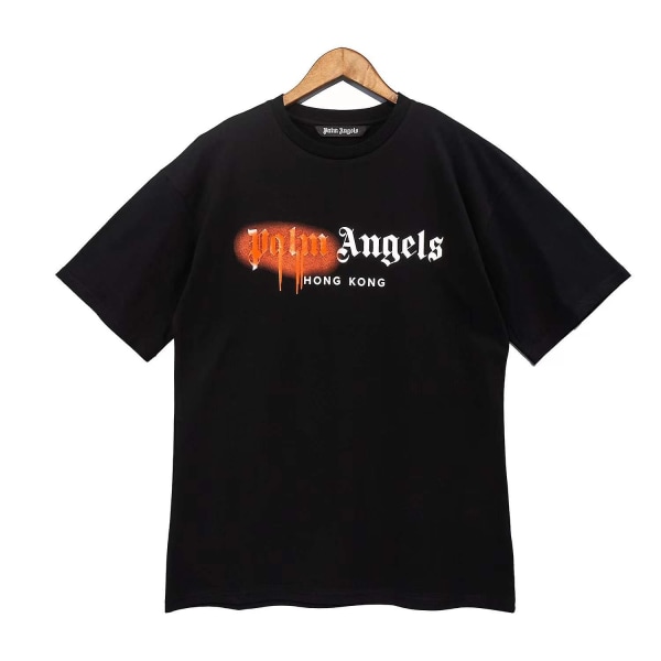 Palm Angels 22ss print Män Kvinnor Unisex älskare Modeller Mode Casual Kortärmad Bomull style 5 XL