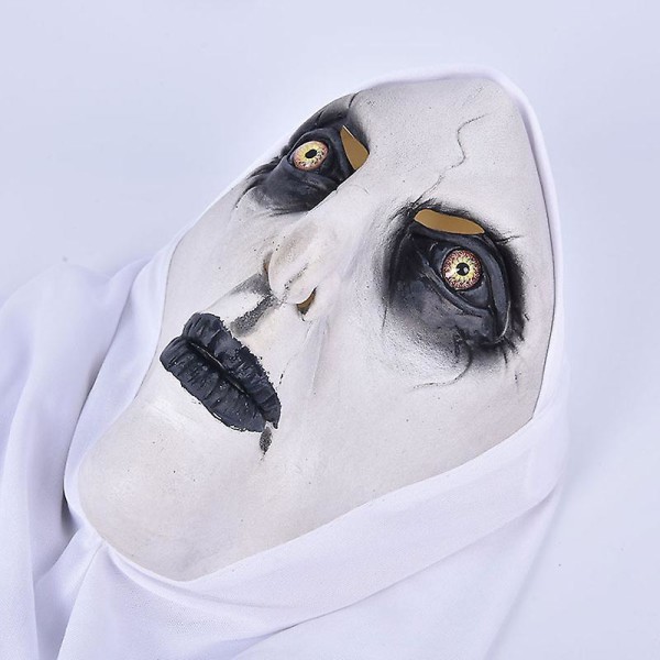 The Horror Scary Nun Latex Mask