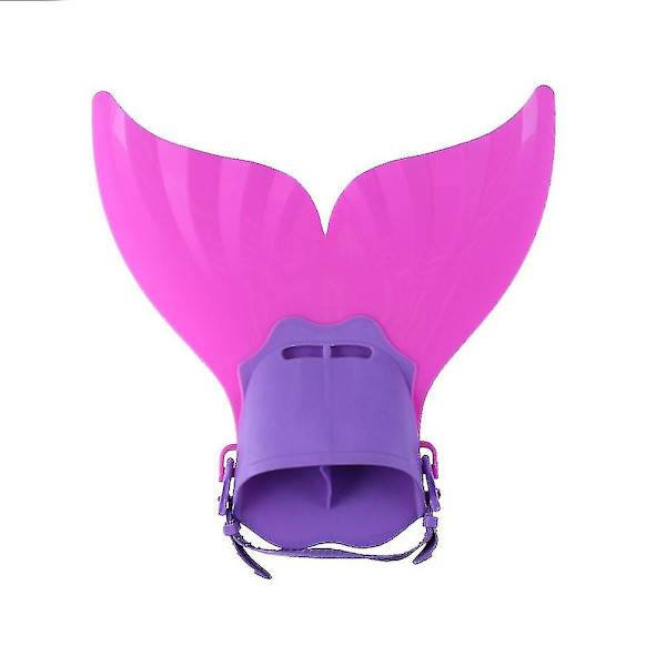 Barnens Havsjungfrus Flippor Simning Justerbar Toddler Swim Monofin (rosa)
