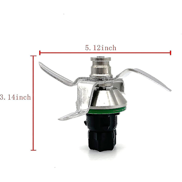 Hotsale! Blenderblad Kompatibelt Med Vorwerk Thermomix Tm5, Matkvalitets Rustfritt Stål Blad For Kjøkkenverktøy Erstatningsblad For Blender B