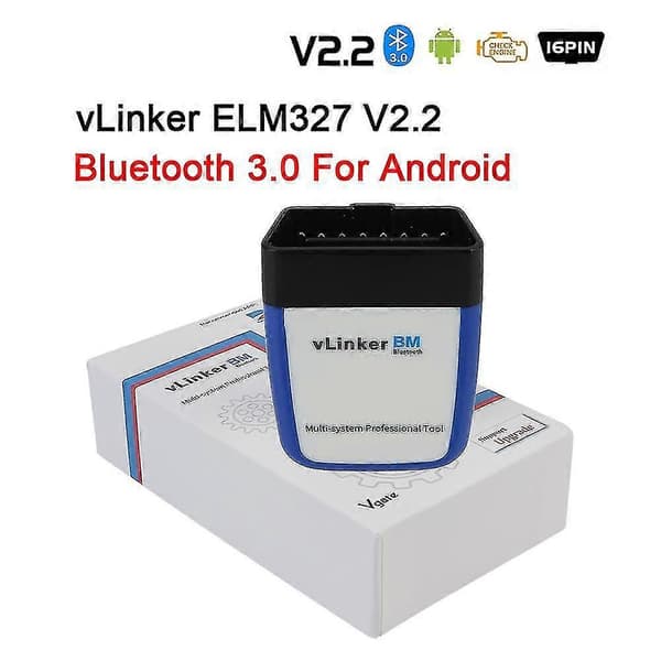 Auton diagnostiikkatyökalu - Bmw Bimmercode Vlinker Bm Bluetooth 3.0 Elm327 V2.2 Obd2 -skanneri