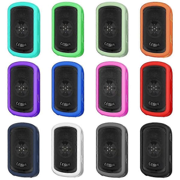 Til Garmin Edge 840 Skin Case Shell Housing Sleeve Cykelcomputer Silikone Black