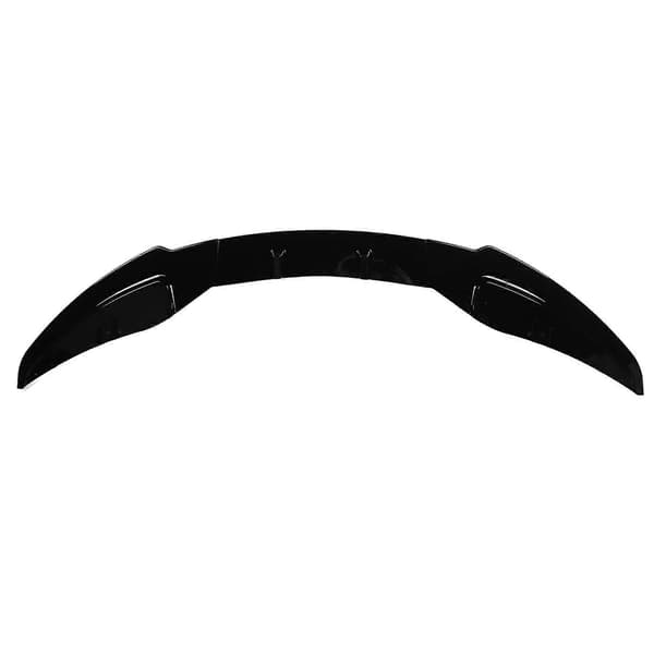 3 STK Bil Front Bumper Leppe Splitter Spoiler for 1-serie E81 E82 E87 E88 LCI Standard Edition 2008 til 2011 Glanset Svart