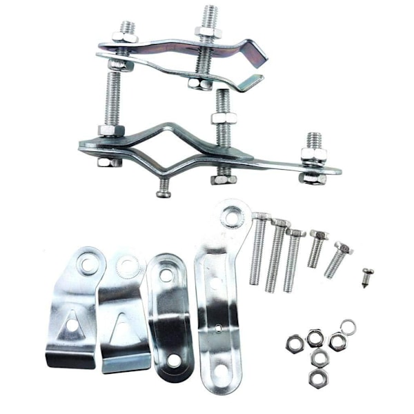 Sykkel 12V 6W Dynamo Frontlykt Baklykt Kit Friksjonsdynamo Lysdrakt