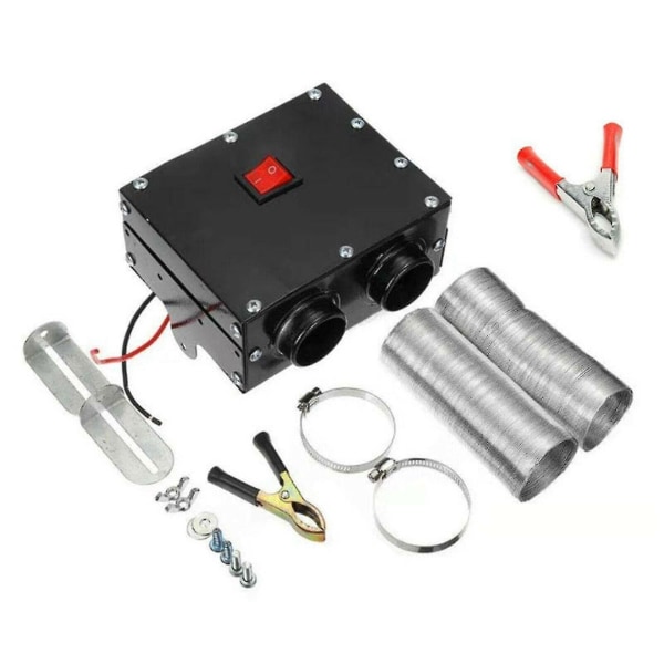 12v 1000w Bilvarmer Varmer Varmeblæser Blæser Bilvarmer Defroster Kit 12V