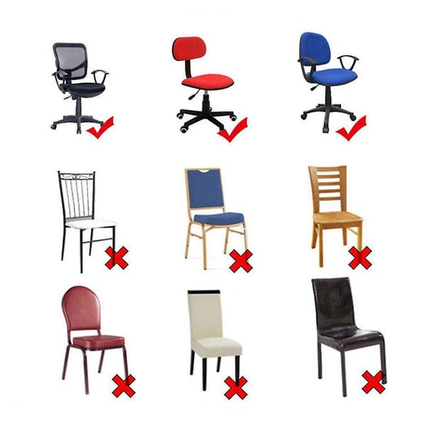2x Mjuk sammet stretch bröllop matsal stol sittdyna kungsblå