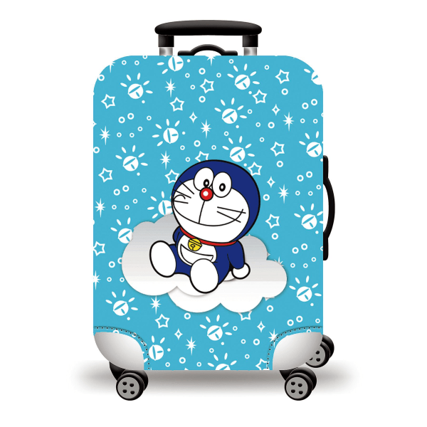 Jinzhaolai Kawaii Frozen Elsa Anime Cartoon Elastic Luggage Protective Covers Dust Cover Girls Gift Travel Accessories To 18''-28'' Baggage