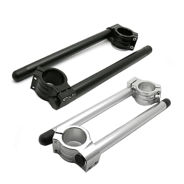 Motorcykel Styr 22mm Styr Klip-på Gaffel Styr Klip-på Til Universal Cafe Racer Motorcykel 31mm - 51mm Aluminium 31mm Black