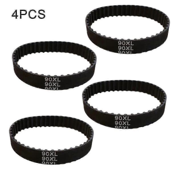 2/4 stk. høvl drivrem 914592 til Black Decker Dn75 Dn750 Kw750 Sr600 Dn75 sort gummirem2(FPK11)