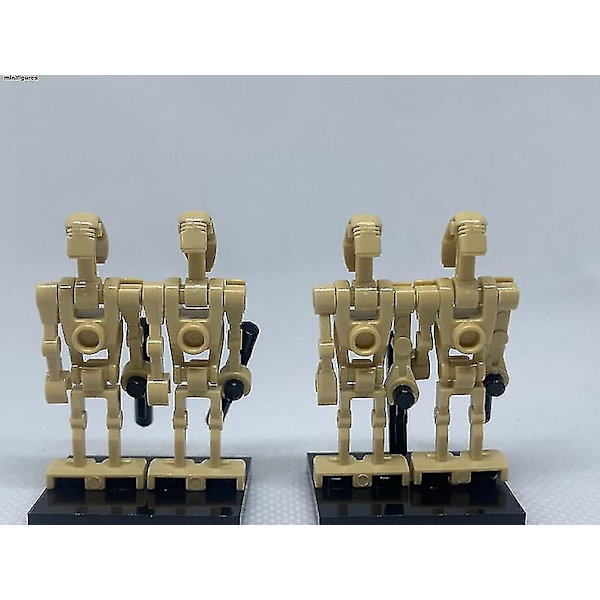 Battle Droid Minifigurer Star Wars Super Battle Droids Kommandanter Piloter 10Clone Trooper 12Droid