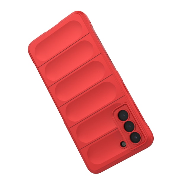 Samsung Galaxy S21+ 5g:lle kestävä phone case Iskunkestävä pehmeä TPU- cover Red
