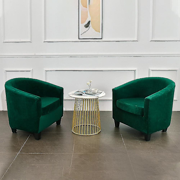 Fåtöljöverdrag för vardagsrum, sofföverdrag Emerald Green