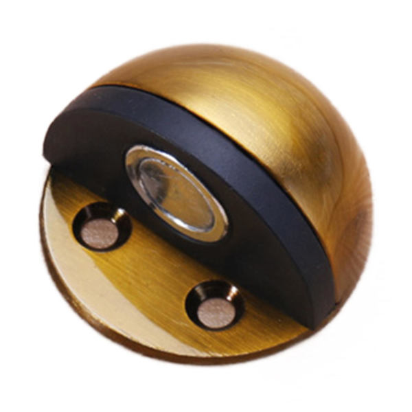 Kumipuolpyöreä törmäyssuojakumi ovelle, naarmuuntumaton ja korroosionkestävä Yellow Bronze Magnetic Belt