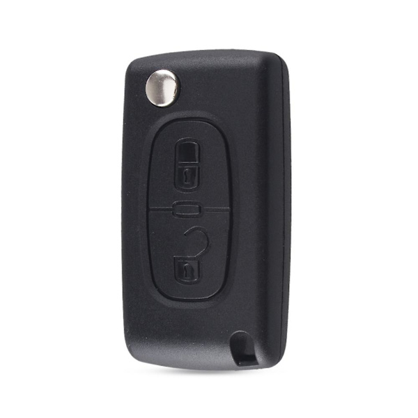 Erstatningsnøkkelskall Flip for Fiat Scudo Ulysse Passform Lancia Phedra Hu83/va2 Blad Ce0523 Ce0536 2/3/4 Knapper Fob Etui 2 Buttons VA2 CE0523
