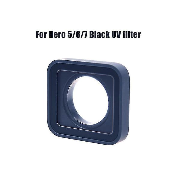 UV Filter Linse Sidedørdeksel For Gopro Hero5/6/7 Black/7 White A