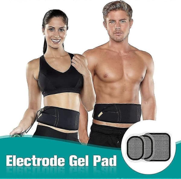 3 generiske gel-erstatningsputer kompatible med Slendertone Abs-belte