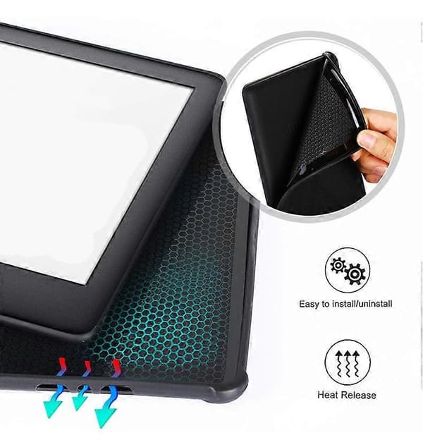 Etui Passer til Kindle 10. Generation - (Stjernenat) Slankt & Let Smart Cover Etui med Auto Sleep & Wake til Kindle E-Reader Display