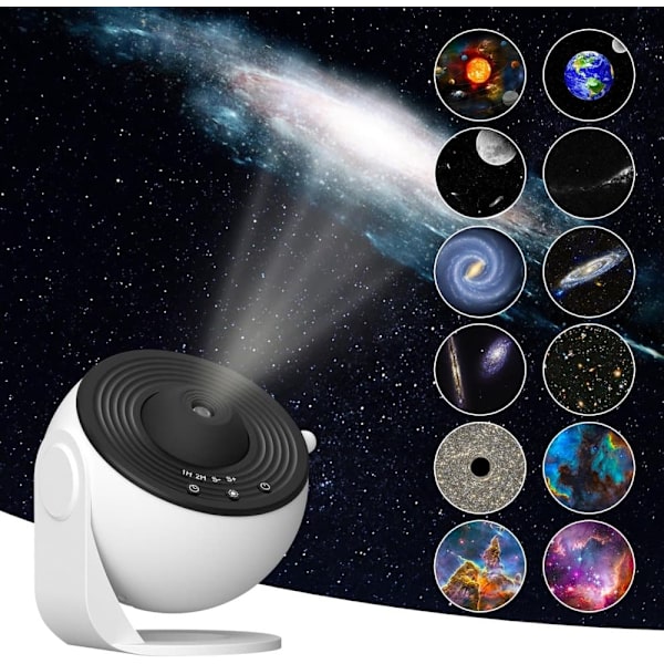Projector - 13-in-1 Projector - with 360° Rotation - Starry Sky Projector