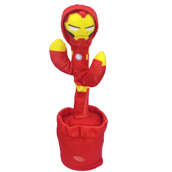 Dansande och sjungande kaktusleksak Iron Man