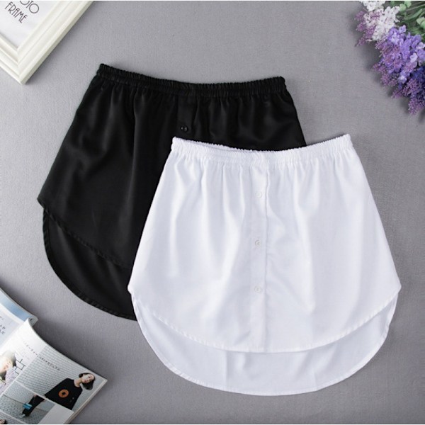 Tekopaitahelma Pusero Helma Hame Neulepidennin Irrotettava 1kpl musta black 4XL