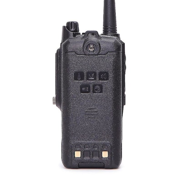 Baofeng UV-XR IP67 Vattentät Dubbelbands Amatörradio UVXR 4800mah 10W Kraftfull Walkie Talkie 10km Lång Räckvidd Tvåvägs Handhållen Radio Add headset
