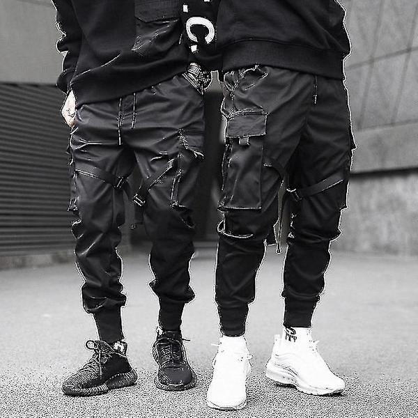 Män Hip Hop, Band, Fick Cargo Byxor XL