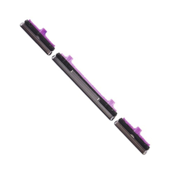 Äänenvoimakkuuden virtapainikesarjan varaosa, yhteensopiva Samsung Galaxy S10:n kanssa Black
