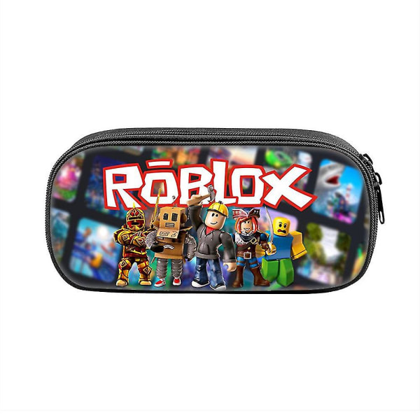 Roblox Game Boys Flickor Tecknad case Primär mellanstadiestudenter Stor kapacitet Brevpapper Förvaringspåsar C