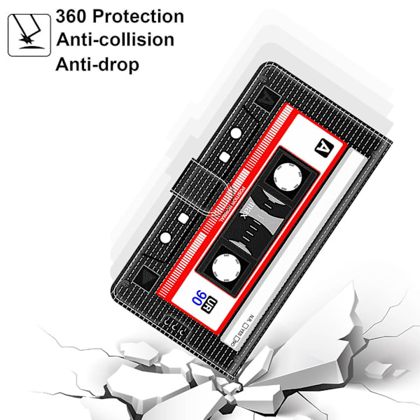 Etui for Samsung Galaxy S10 Kassett Mobildeksel