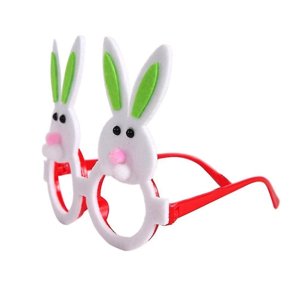 Påskebriller Bunny Eggs Chick Glitter Brillestel Sjov påklædning Festindretning Voksne Børn Gave Z 4