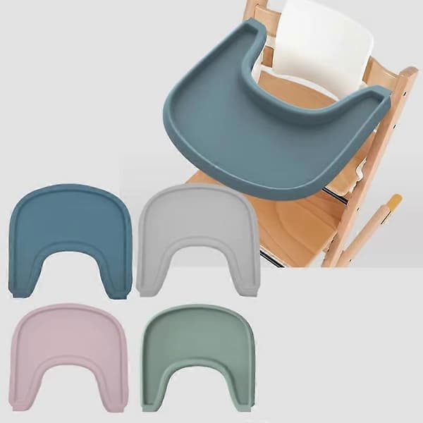 Sklisikker silikonmatte for barnestolbrett - problemfri mating for Stokke Yellow