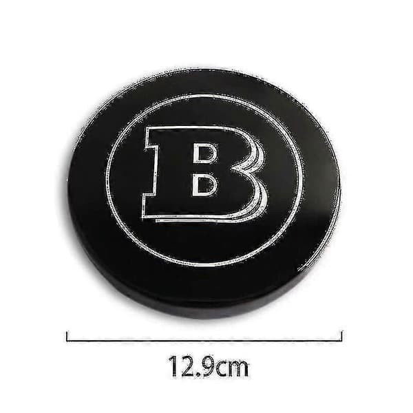 Sort Brabus Logo Grill Badge Til Mercedes Smart Forfour 453