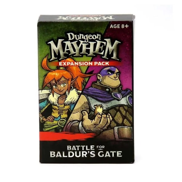 Baldur's Gate Dungeon Mayhem Brettspill Monster Madness Card Engelsk versjon Barnelekegave Dungeon