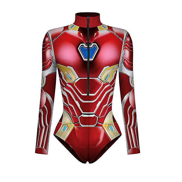 Naisten Spiderman-Luuranko Luuranko Runko Leotardi Bodysuit Halloween Party Fancy Dress Cosplay Puku style3 S
