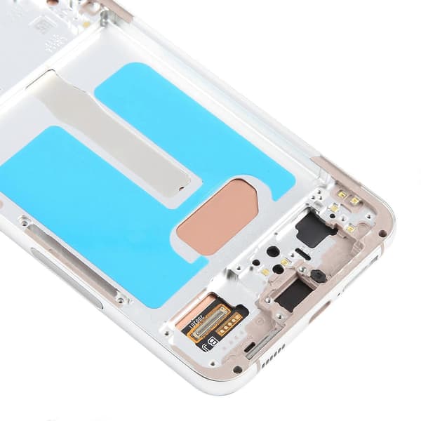 För Samsung Galaxy S22+ SM-S906B 6.43 tum TFT LCD-skärm Digitizer Komplett Montering med Ram, Stöder Inte Fingeravtrycksidentifiering Silver