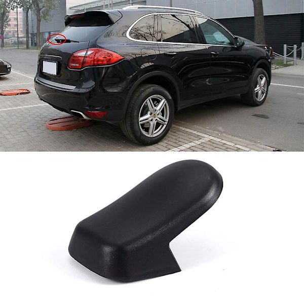 Bakruta-vindrutetorkararmuttern, Skyddskåpa i Plast för Porsche Cayenne 2003-2010