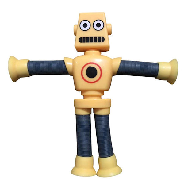 Teleskopisk Sugkop Robot Legetøj Børn Sug Legetøj Sanse Legetøj Teleskopisk Rør Sucker Legetøj Blue